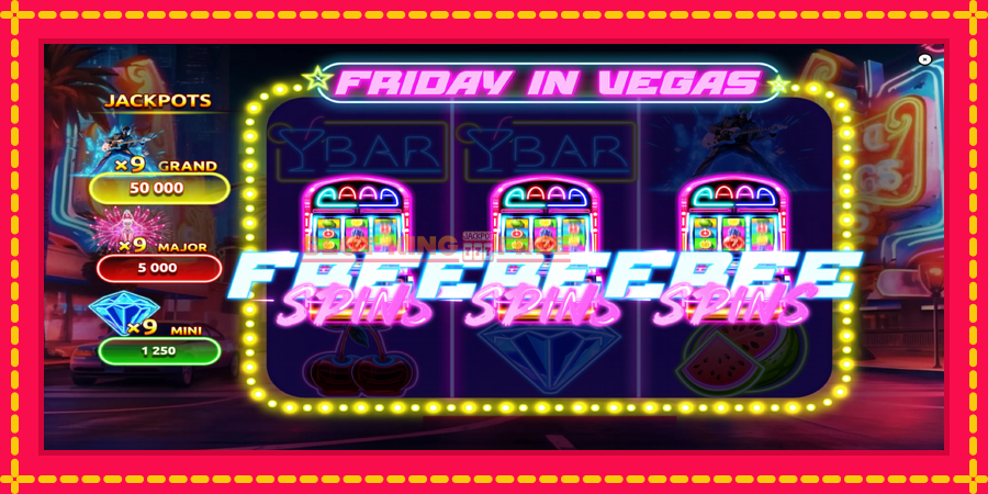 Friday in Vegas - automaatne põnevate proovitükkidega