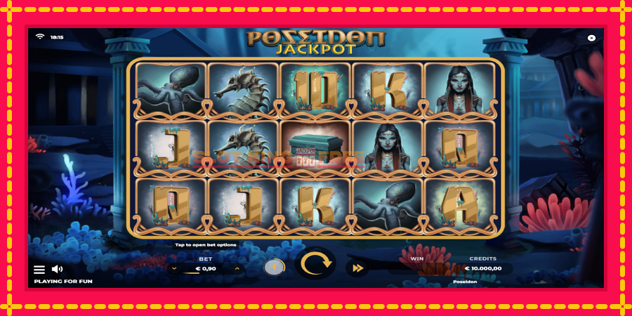 Poseidon Jackpot - automaatne põnevate proovitükkidega