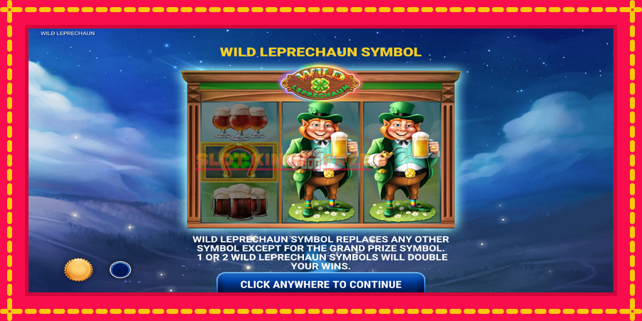 Wild Leprechaun - automaatne põnevate proovitükkidega