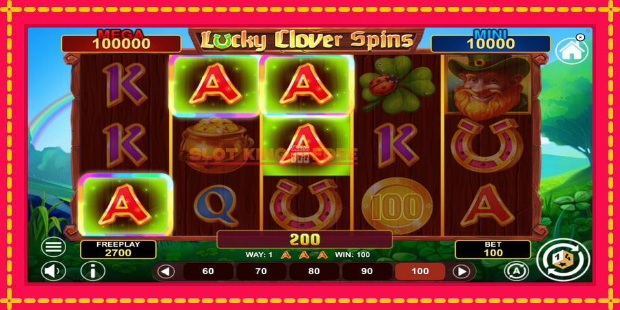 Lucky Clover Spins - automaatne põnevate proovitükkidega