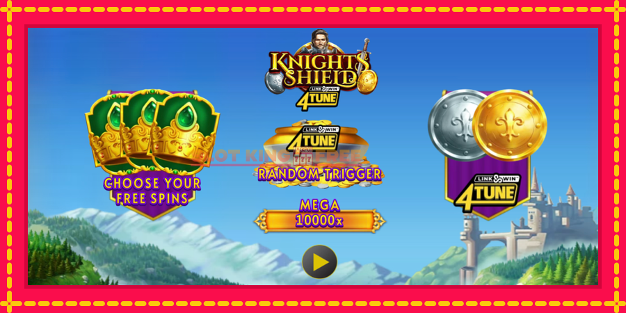 Knights Shield Link & Win 4Tune - automaatne põnevate proovitükkidega