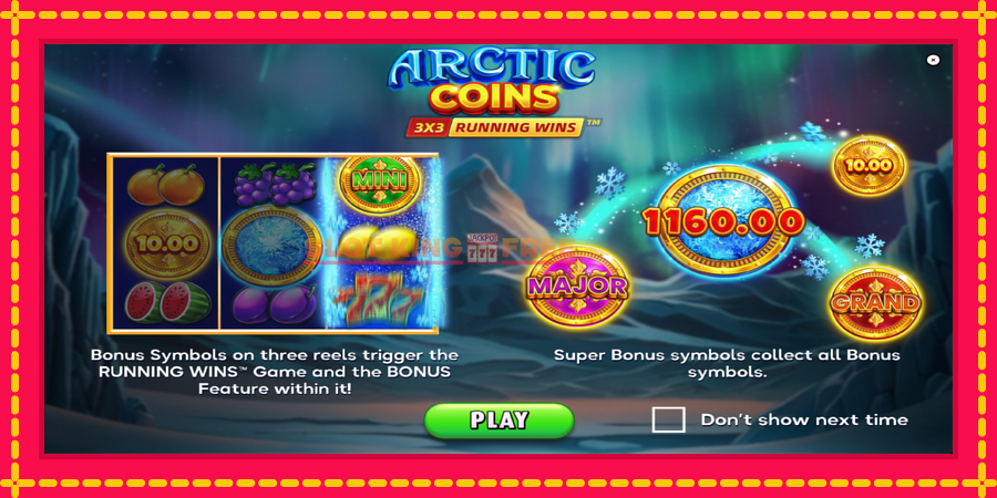 Arctic Coins - automaatne põnevate proovitükkidega