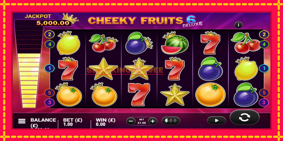 Cheeky Fruits 6 Deluxe - automaatne põnevate proovitükkidega