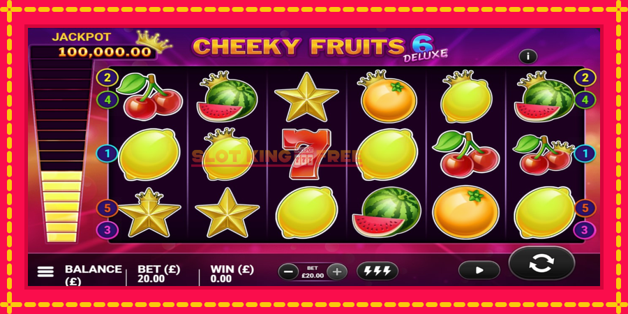 Cheeky Fruits 6 Deluxe - automaatne põnevate proovitükkidega