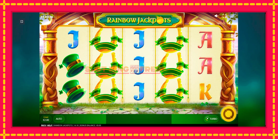 Rainbow Jackpots - automaatne põnevate proovitükkidega