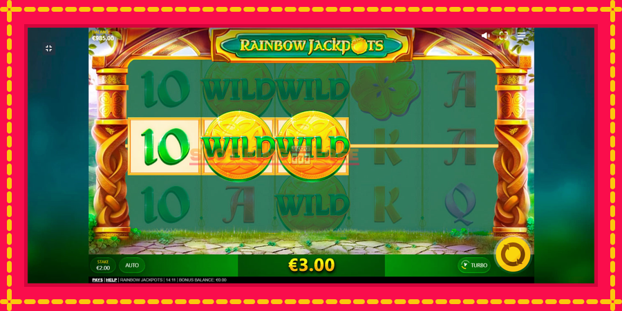 Rainbow Jackpots - automaatne põnevate proovitükkidega