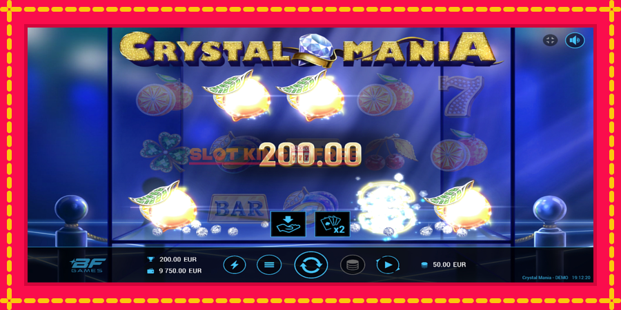 Crystal Mania - automaatne põnevate proovitükkidega